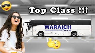 Karachi to Islamabad Waraich Express Business Class  Executive Class [upl. by Nilyram]