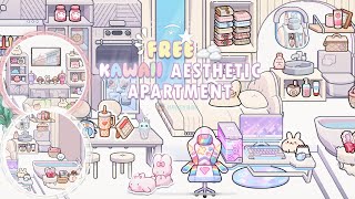 FREE AESTHETIC KAWAII HOUSE TOUR BUILD  AVATAR WORLD [upl. by Lang]