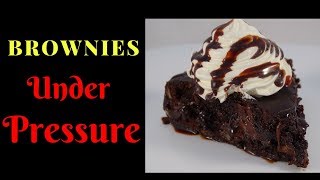 How to make brownies in a pressure cooker [upl. by Llenwahs]