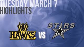 Highlights Nipawin Hawks vs Battlefords North Stars Mar 7th [upl. by Mylo757]