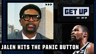 Jalen Rose is hitting the PANIC BUTTON on the Nets 🚨  Get Up [upl. by Yengac]