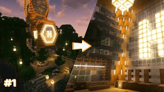 Building the Beehive HQ™ Interior  Minecraft  Build Bytes Deco 1 [upl. by Pack565]