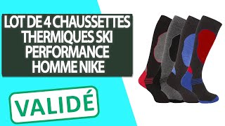 Avis Lot de 4 Chaussettes de Ski Thermique à Haute Performance pour Homme [upl. by Rustice286]