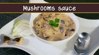 Recipe of the mushroom sauce [upl. by Suiravaj]