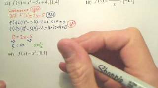 32a Rolles Theorem and the Mean Value Theorem  Calculus [upl. by Nhar986]