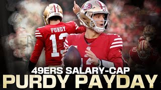 How 49ers are surfing salarycap wave anticipating Brock Purdy’s big new deal — Justin Simmons room [upl. by Graham]