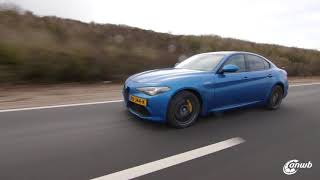 ANWB Test Alfa Romeo Giulia Veloce 2018 [upl. by Lisabeth486]