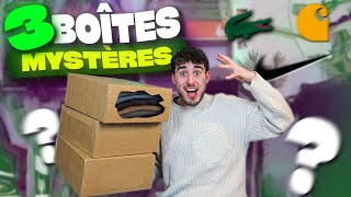 JOUVRE 3 BOÎTES MYSTÈRE STREETWEAR VINTAGE 🤯 nike TNF lacoste [upl. by Alra848]