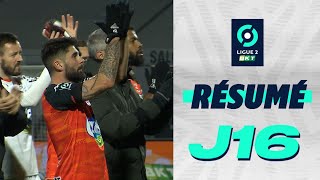 Résumé 16ème journée  Ligue 2 BKT  20232024 [upl. by Atiuqrahs]