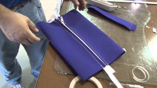 Sewing Zippers 103  Rip Zipper Approach [upl. by Hagood235]