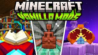 Top 15 Vanilla Friendly Minecraft Mods For Update 121 [upl. by Aniz]