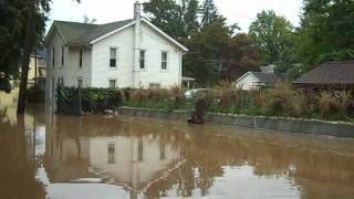 Tunkhannock PA Flood of 2011 [upl. by Enyalb]