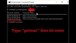 How to know mac address of your laptop or pc from command promptcmd  Technical Hakim CmdTricks [upl. by Onitram]