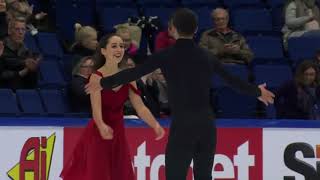 Lilah FEAR  Lewis GIBSON FS Finlandia Trophy 20172018 [upl. by Ayitahs849]