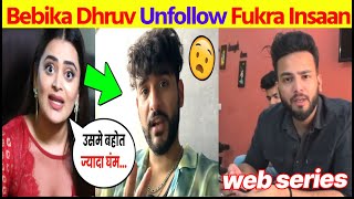 Fukra Insaan angry😡Reply Manisha amp Jiya  Elvish Yadav web series  Fukra Insaan Angry on Bebika [upl. by Aicats]