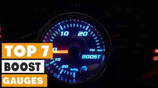 Boost Gauge Buying Guide Top 7 Picks Reviewed and Compared [upl. by Ybrik]