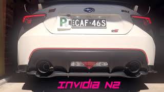 Invidia N2 Exhaust STOCK VS N2 Comparison [upl. by Culbert]