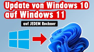 Windows 11 Update 22H2 von Windows 10 auf JEDEM PC in 30 Minuten  erzwingen ohne Assistent [upl. by Eldin]