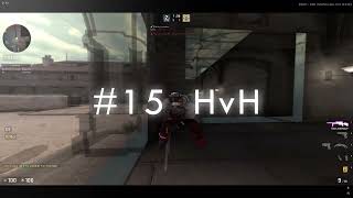 120FPS 15  NL HvH CSGO  Ft Voyager [upl. by Nomaj29]