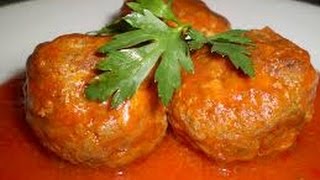 RECETA ALBONDIGAS EN SALSA  Silvana Cocina ❤ [upl. by Nerreg152]