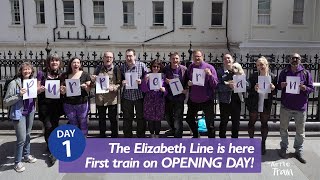 Elizabeth Line OPENING DAY [upl. by Thomasin]