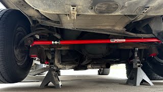 UMI Lower Control Arms and panhard bar on Third Gen Fbody Camaro Upgrades [upl. by Remus172]