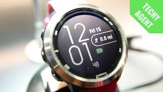 Garmin Forerunner 645 Music  Hands on at CES 2018 [upl. by Eiznikam]