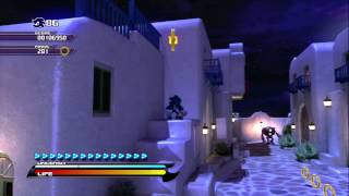 Sonic Unleashed  Apotos Night  Windmill Isle Act 1 Srank [upl. by Eelyme]