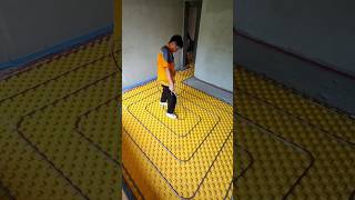 Underfloor Heating System  shorts [upl. by Vetter110]