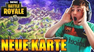 ERSTER WIN AUF DER NEUEN KARTE Fortnite Battle Royale Deutsch [upl. by Nrubua]