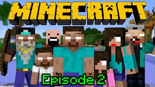 If Herobrine had a Family  Minecraft Part 2 [upl. by Nel242]