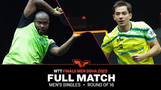 FULL MATCH  Hugo CALDERANO vs Quadri ARUNA  MS R16  WTTDoha 2023 [upl. by Eentirb]