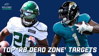 Breece Hall or Travis Etienne Which RB is the Top 2022 Fantasy Football Dead Zone RB Target [upl. by Free]