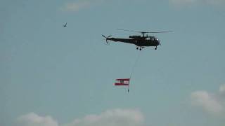 Alouette III Österreich Bundesheer Austrian Air Force at Koksijde 2011 [upl. by Lorianna]