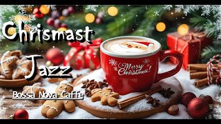 Christmas Jazz Music 2024 with Warm Crackling Fireplace🔥 Cozy Winter Coffee Shop Ambience 756 [upl. by Jordanson]