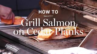 How to Grill Salmon on a Cedar Plank  Ballistic BBQ  Sunterra Santa Maria Grill [upl. by Eelarat]