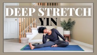 Full Body Yin Yoga  Relax and Stretch in 45 min with Travis Eliot [upl. by Adalie842]