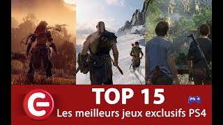 TOP 15 des JEUX INDISPENSABLES sur PLAYSTATION 4 EXCLUSIFS  🔥❤️ Par Titiboy [upl. by Htennek]