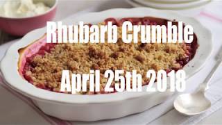 The Best Rhubarb Crumble Ever [upl. by Eresed132]