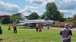 Lightning engine run Gatwick Aviation Museum 27 July 2024 [upl. by Mcnamara]