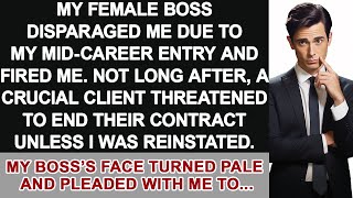 My female boss fired me but a key client insisted on my involvement shocking her [upl. by Thamora]