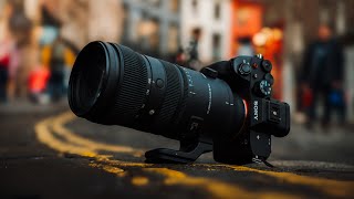 POV SIGMA 70200 F28  EDINBURGH CITY STREET PHOTOGRAPHY SONY A7IV [upl. by Nowed]