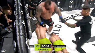 Eddie Hall Just Got A 2v1 KNOCKOUT [upl. by Mairym]