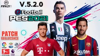 PATCH V520 FIFA 21 PES 2021 MOBILE NEW GRAPHICS ANDROID FULL LICENCE [upl. by Norene]