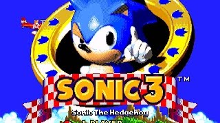 Sega Genesis Sound Compared Model 123CDX  Sonic 3 [upl. by Kessiah]