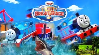 Thomas The Great Race Full Remake Scenes  Thomas and Friends Movie [upl. by Haroppizt744]