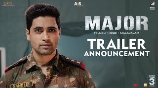 Major Teaser  Trailer Launching 9th May  Sony Pictures Entertainment [upl. by Sacksen]