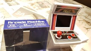 Retro Spielautomat aus dem Action Sonderpostenmarkt arcade machine 240 games [upl. by Einuj515]