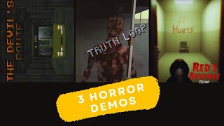 3 HORROR GAMES [upl. by Anrym]