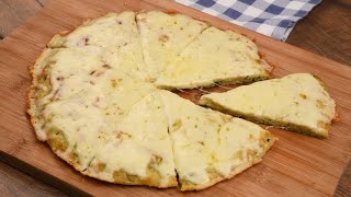 Pizza di zucchine in padella facile sfiziosa e saporita [upl. by Akfir]